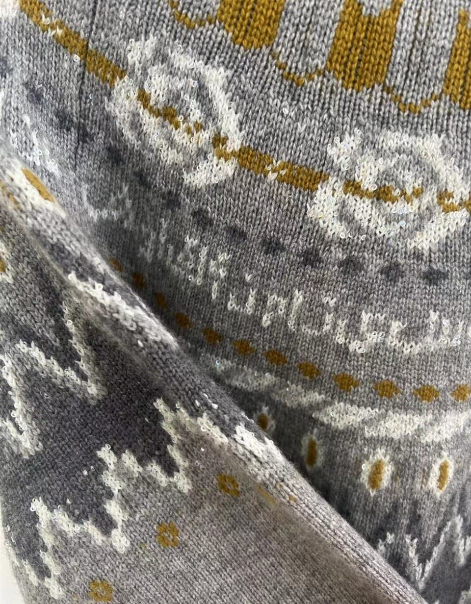 Ferris Wheel Jacquard Sweater