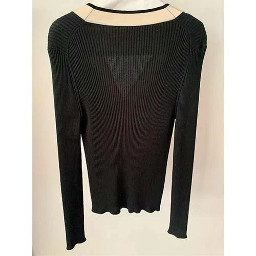 Thick Wool Vneck Sweater high quality Thick Wool Vneck Sweater high quality