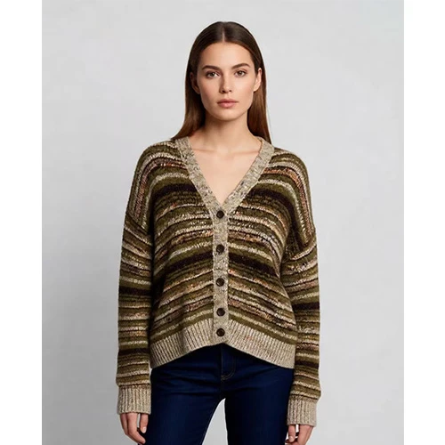 Wholegarment Knit V-neck Vest Top