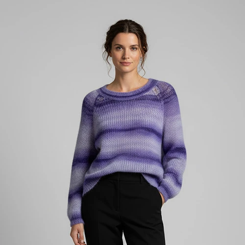Wool Cable Knit Cardigan